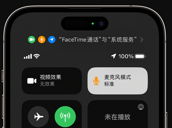 南头镇苹果授权维修网点分享iPhone在通话时让你的声音更清晰 