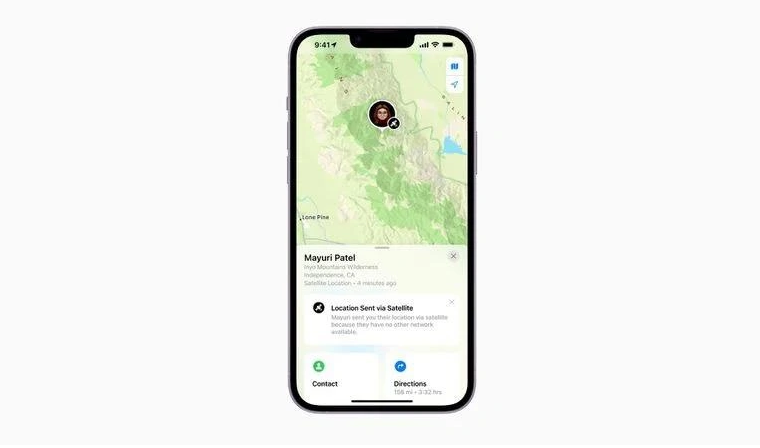 南头镇苹果14维修分享iPhone14系列中 FindMy功能通过卫星分享位置方法教程 