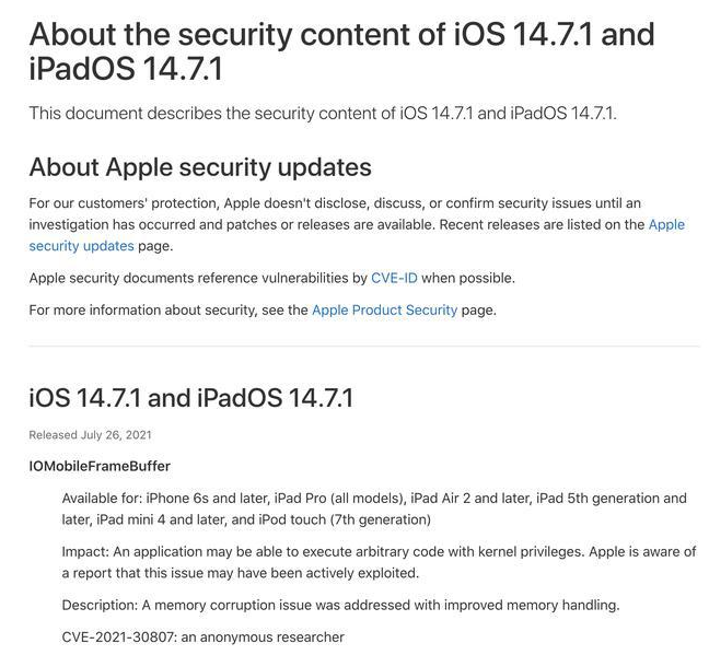 南头镇苹果手机维修分享iOS 14.7.1 正式版更新内容及升级方法 